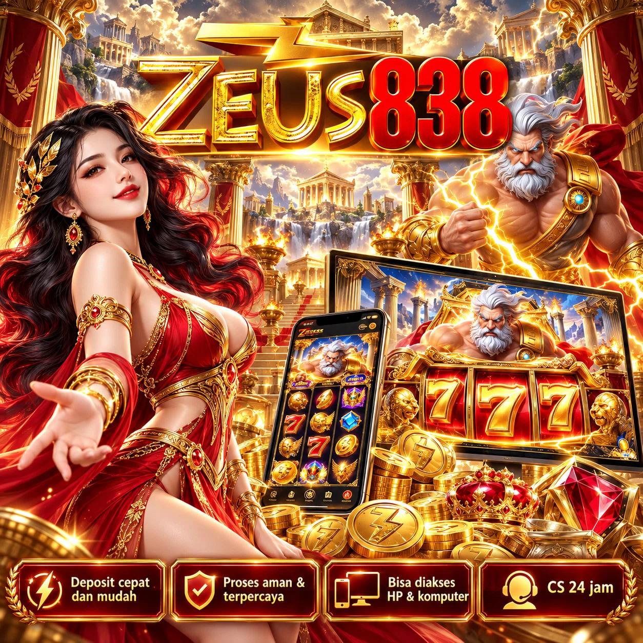 Banner ZEUS838 Zona Seru – Panduan Game Online ZEUS838